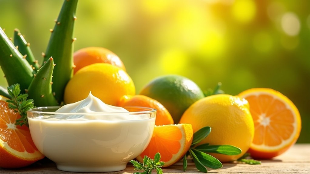 citrus aloe vera skin lightening