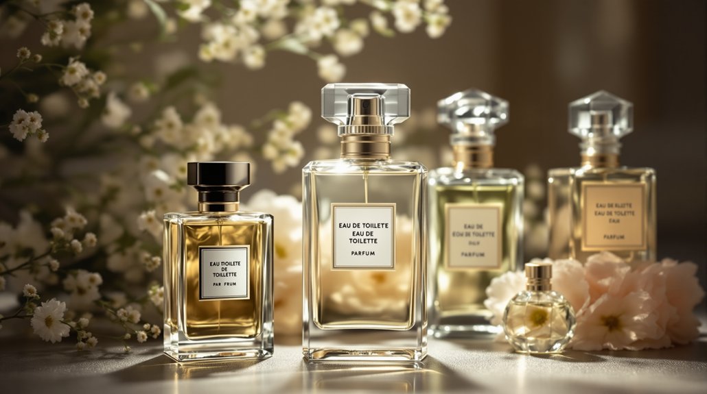 fragrance concentration and classification