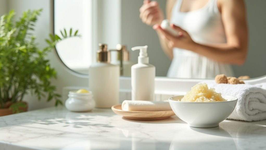 gentle exfoliation and hydration