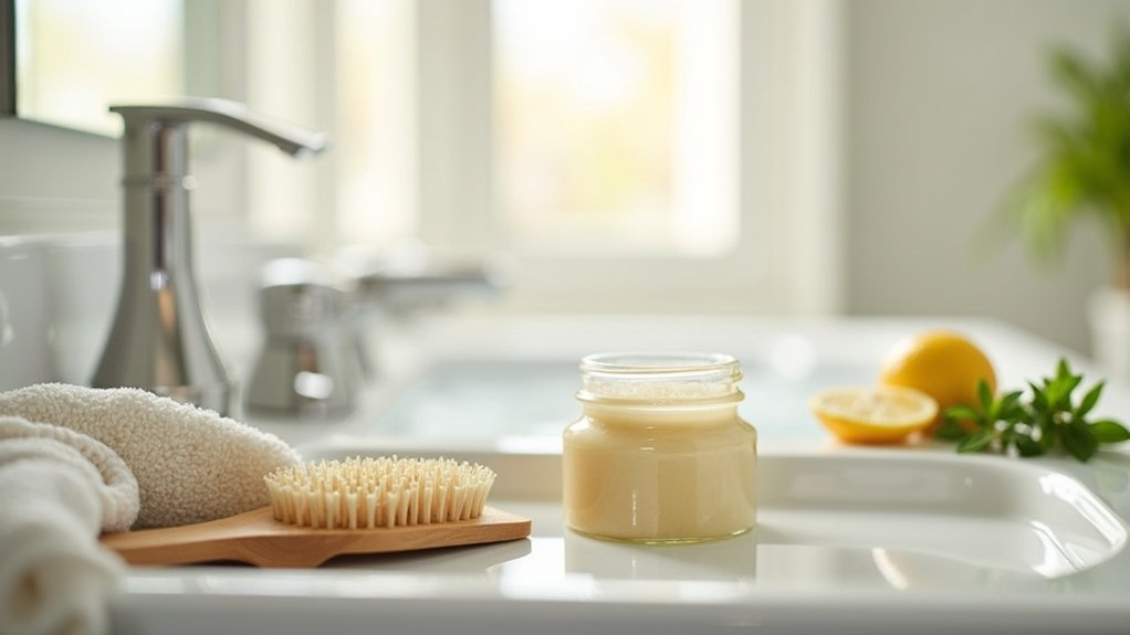 gentle underarm exfoliation techniques