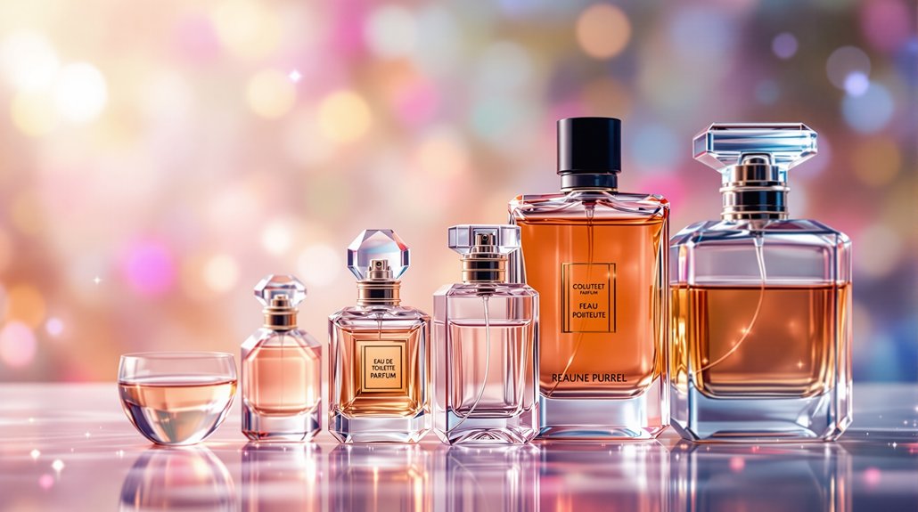 perfume concentration comparisons explained