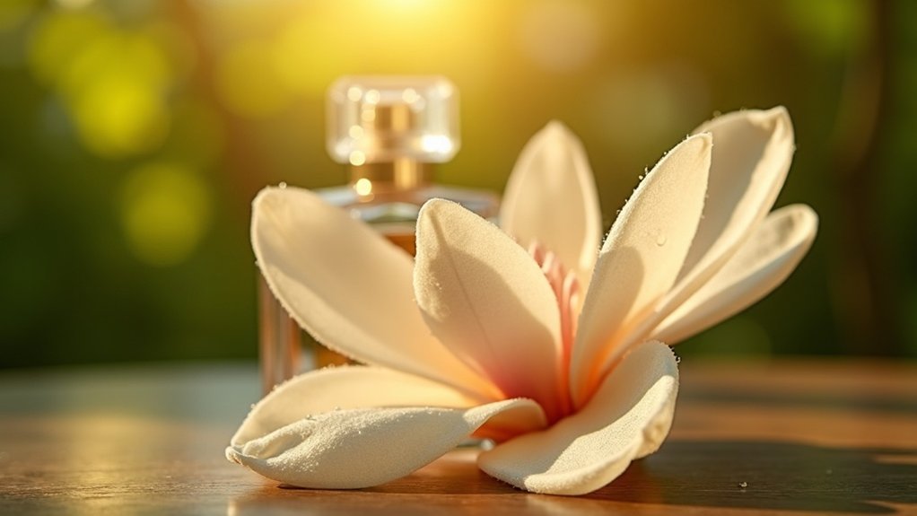 sophisticated powdery magnolia elegance