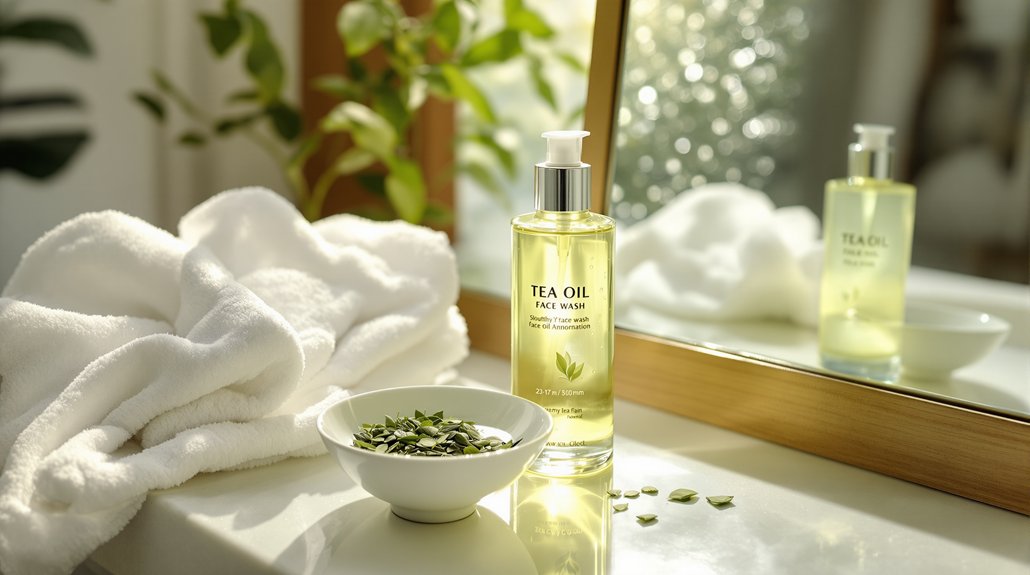 tea oil face wash benefits