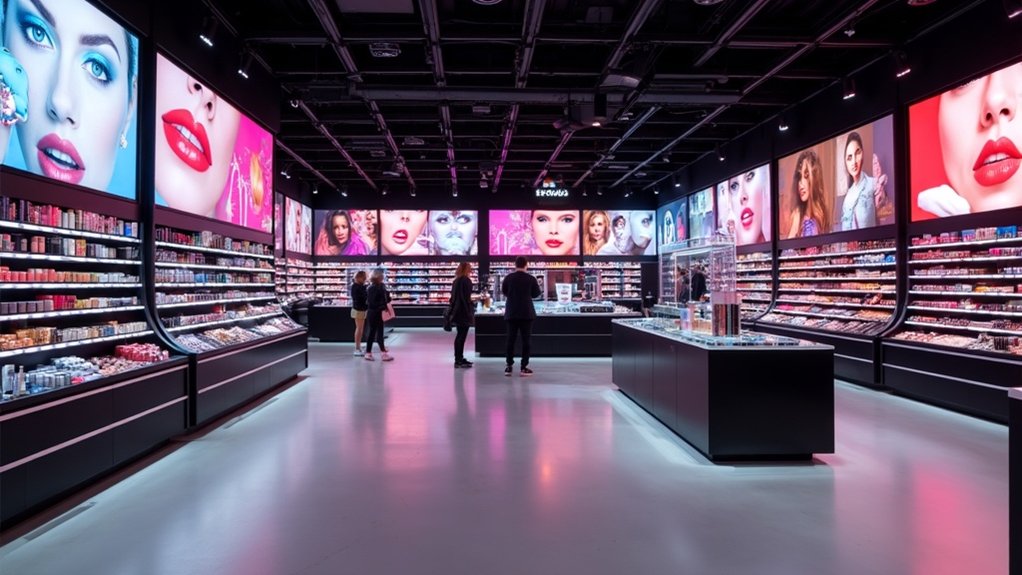 digital beauty shopping experience