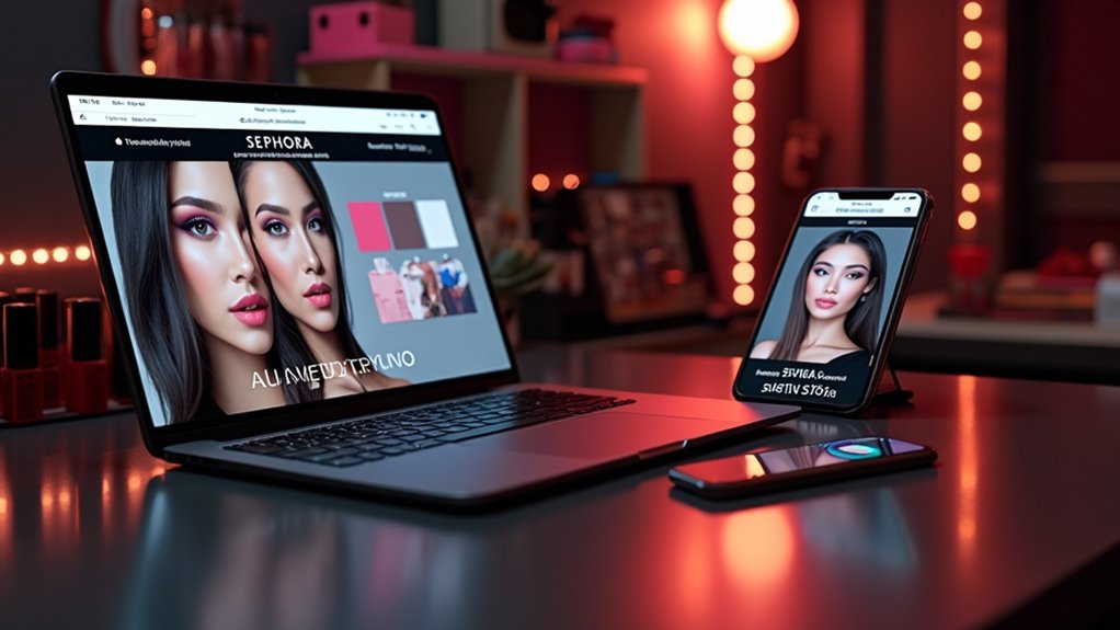 seamless online beauty shopping