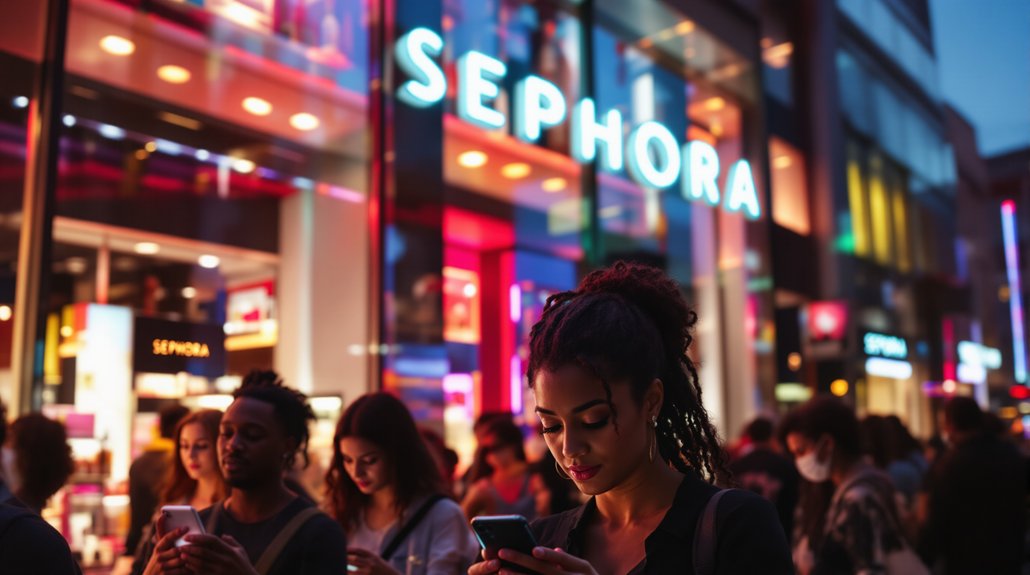 sephora location based shopping assistance