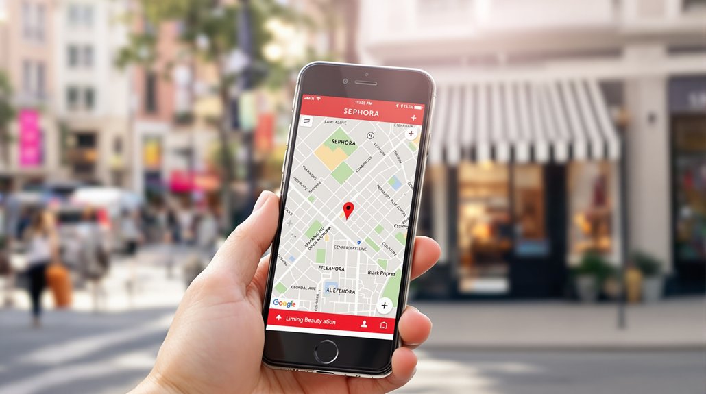sephora store locator apps