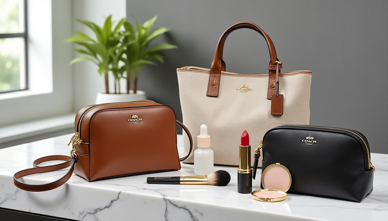 explore our top selection of cosmetic coach bags perfect for daily use, combining style and functionality to keep your essentials organized on the go.