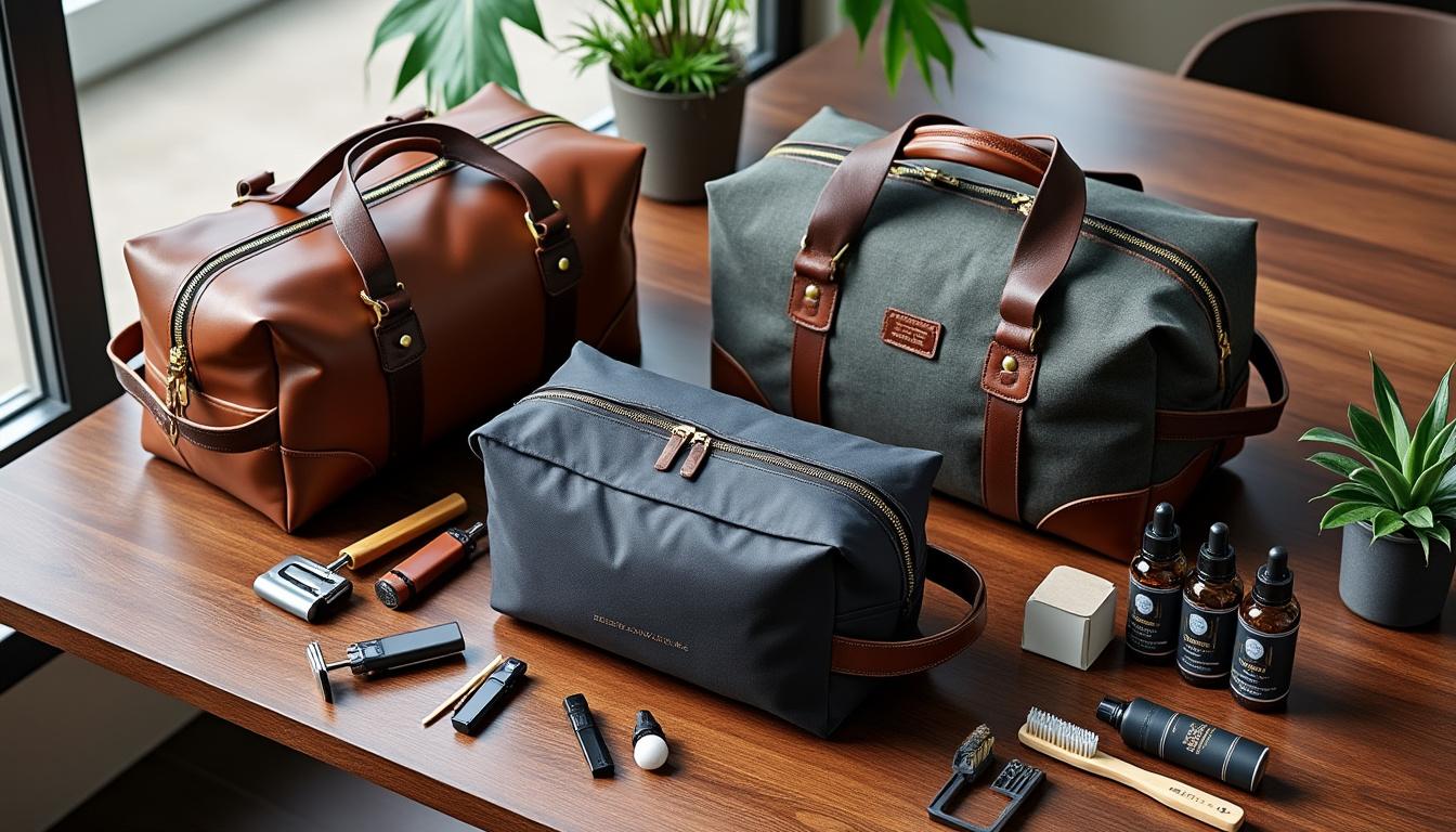 discover essential tips for choosing the best cosmetic bag for men, including style, functionality, and durability to keep your grooming essentials organized.