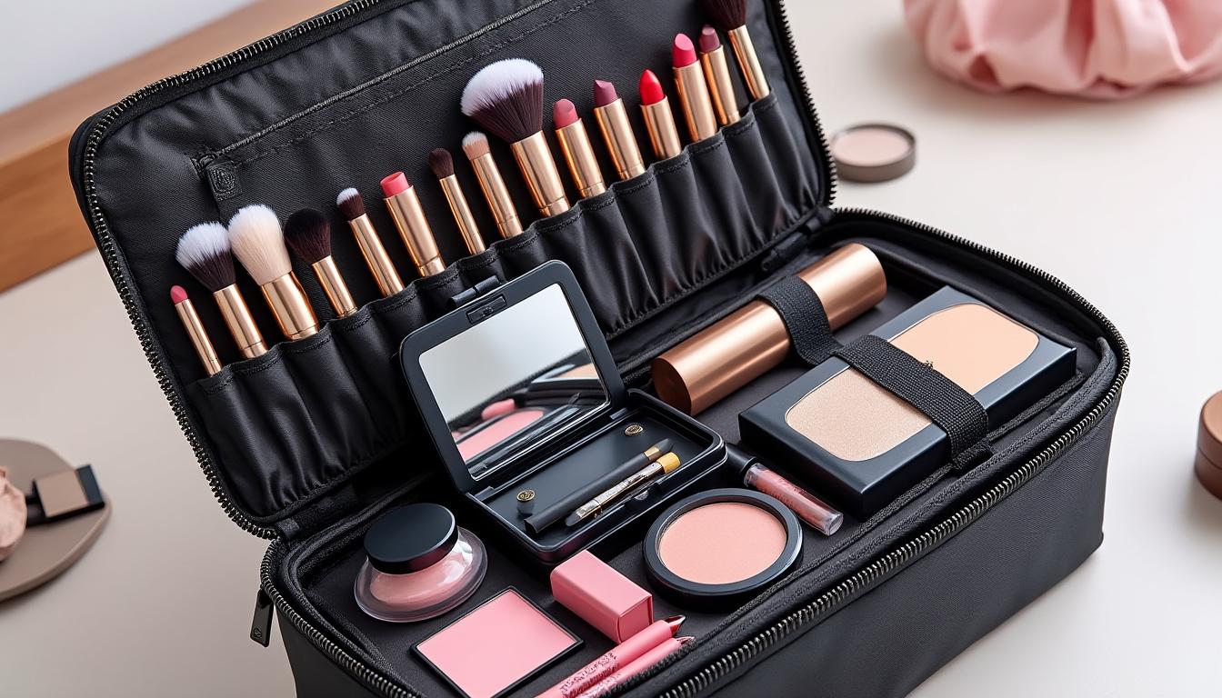 discover the huge cosmetic bag essentials perfect for organized travel and daily use, keeping your beauty products neatly stored and easily accessible wherever you go.