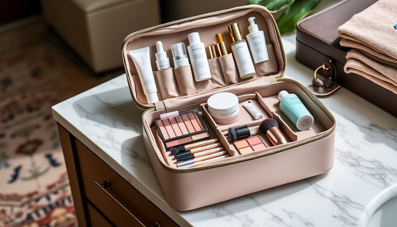 discover expert tips on how to choose the perfect makeup bag to keep your beauty essentials organized and easily accessible.