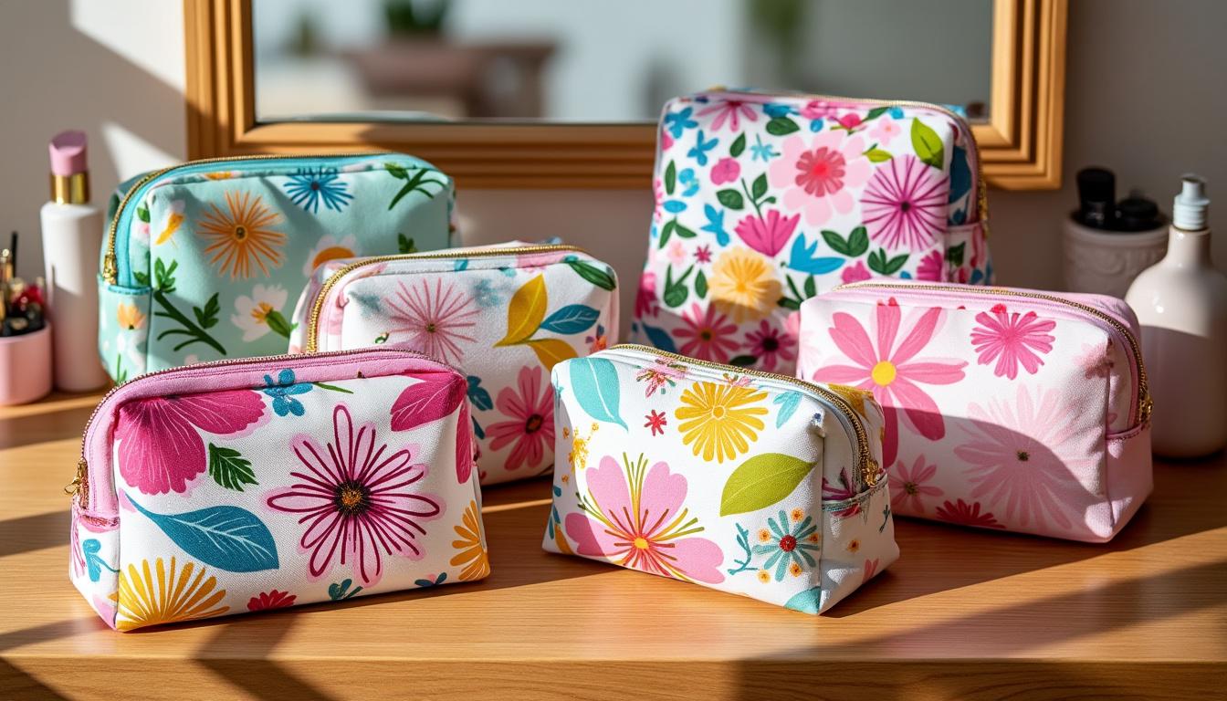 discover cute makeup bags that add a touch of charm and brighten your daily routine with style and convenience.