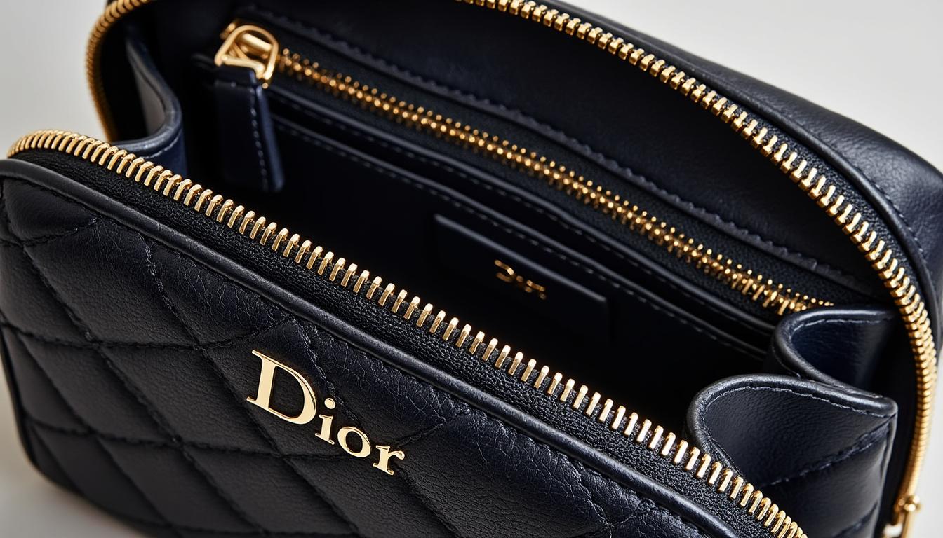 explore the elegance of the dior makeup purse, perfect for stylish and convenient everyday use.