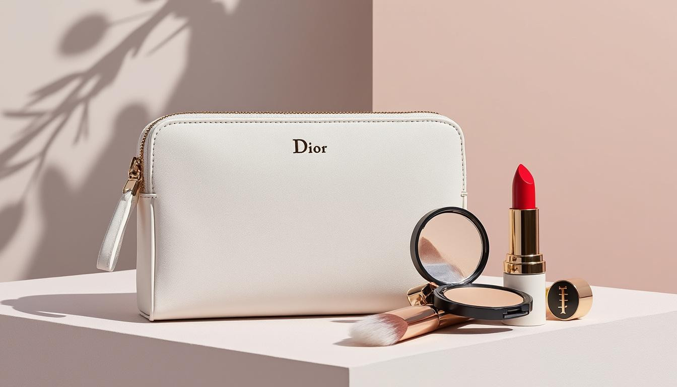 explore the elegance of the dior makeup purse, perfect for everyday use to keep your essentials stylishly organized.
