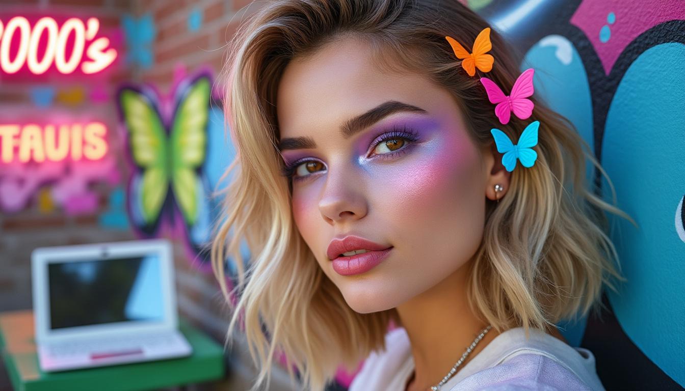 explore the top y2k makeup trends that blend nostalgic vibes with a modern twist for a fresh, stylish look.