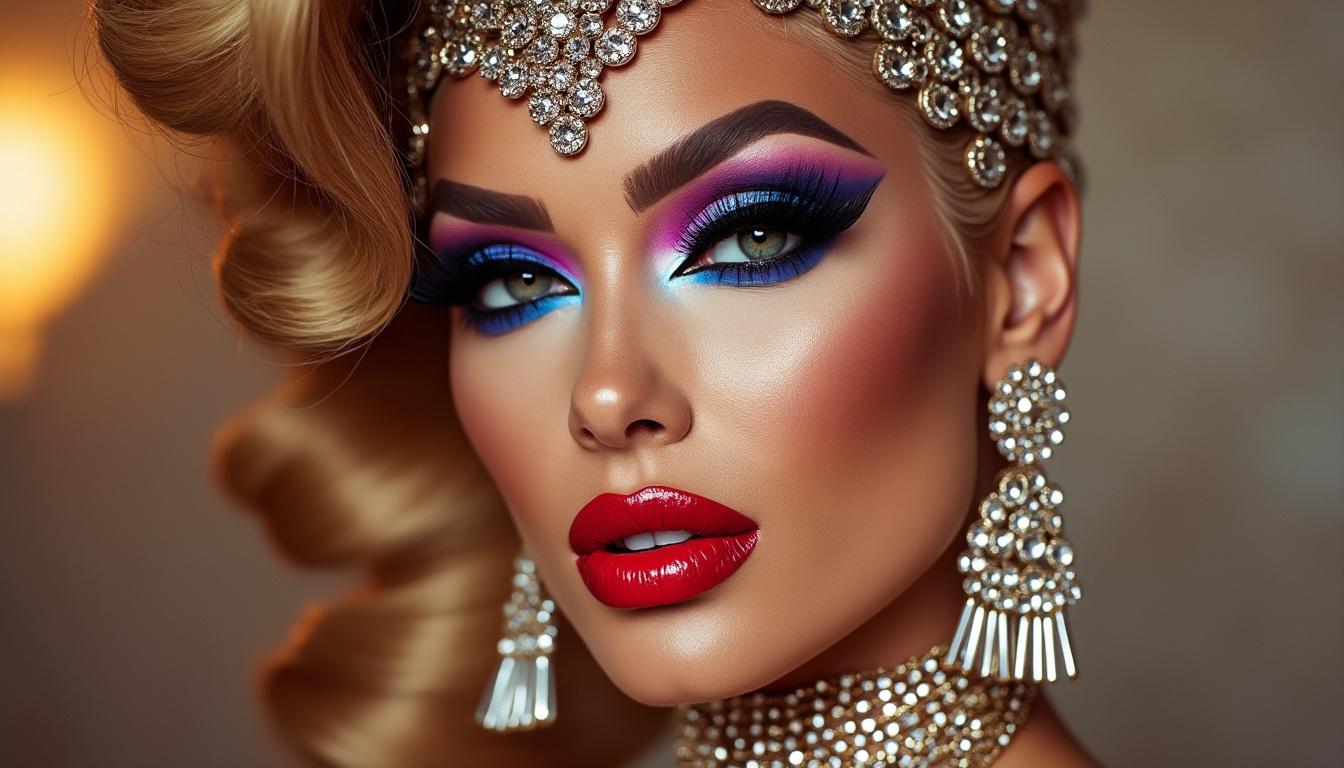 discover expert tips and step-by-step techniques in the ultimate guide to drag queen makeup. transform your look with bold colors, dramatic contours, and flawless finishes.