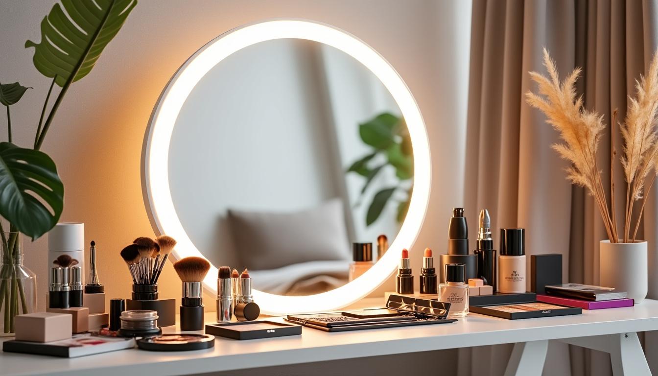 discover expert tips on choosing the perfect lighted mirror vanity makeup for your daily routine, enhancing your beauty experience with optimal lighting and style.