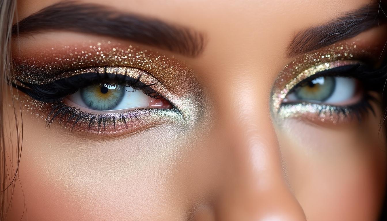 learn how to use shimmer eye makeup techniques to enhance your look with sparkling, radiant eyes. get tips and tricks for a dazzling finish.
