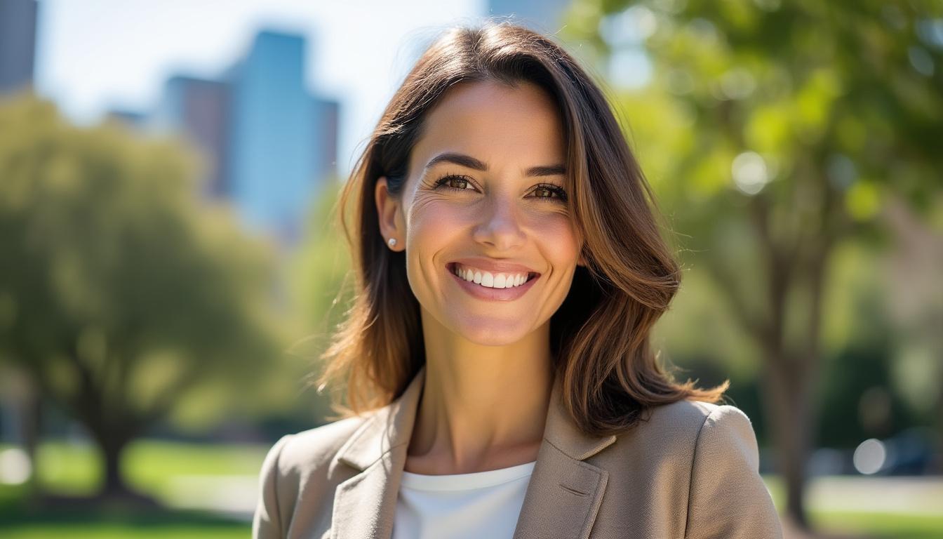 discover kristi noem's natural beauty as she is seen without makeup, revealing a fresh and authentic look.