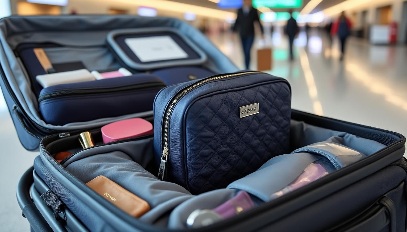 discover the benefits of a quilted makeup bag for everyday organization, combining style, durability, and practicality to keep your cosmetics neat and accessible.